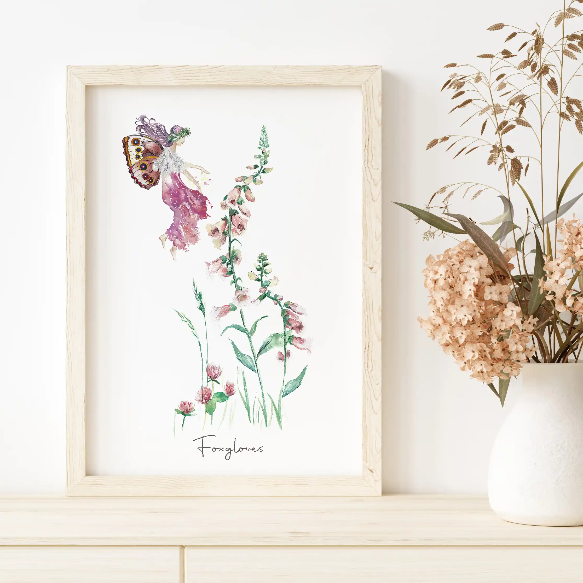 foxglove-flowerfairy-handpainted-childrens-print