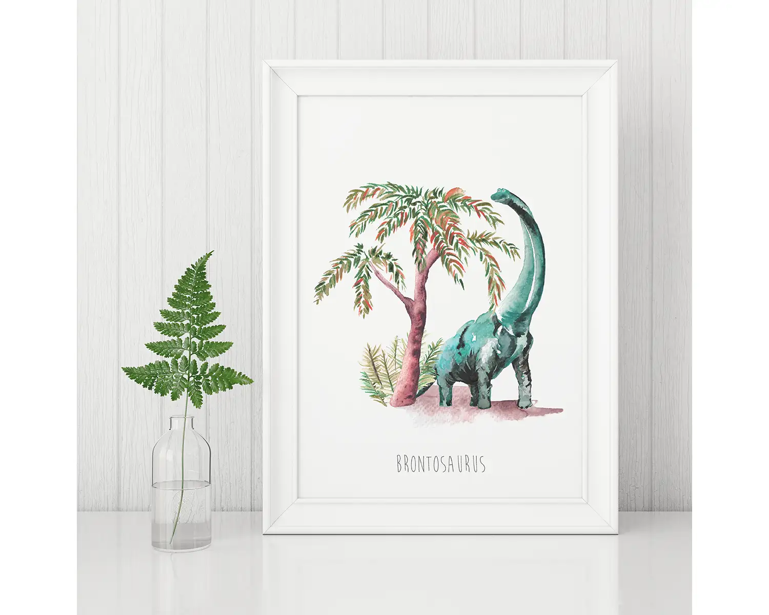 Brontosaurus Art Print