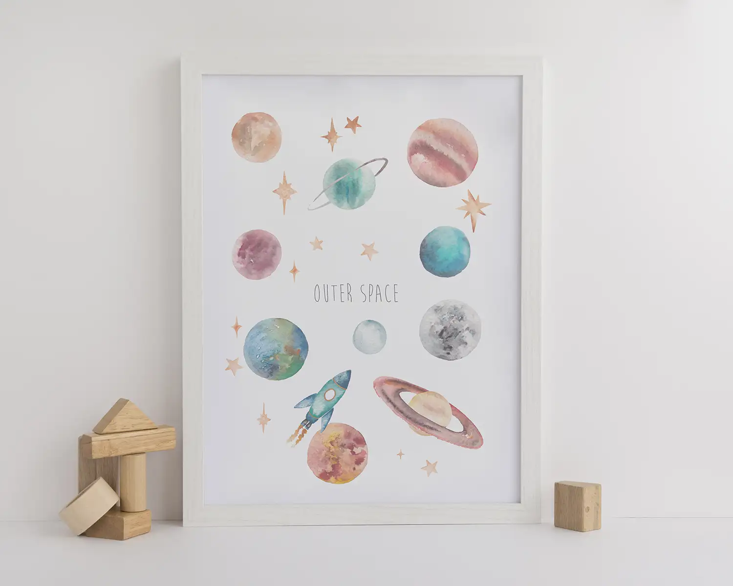 Planets Art Print