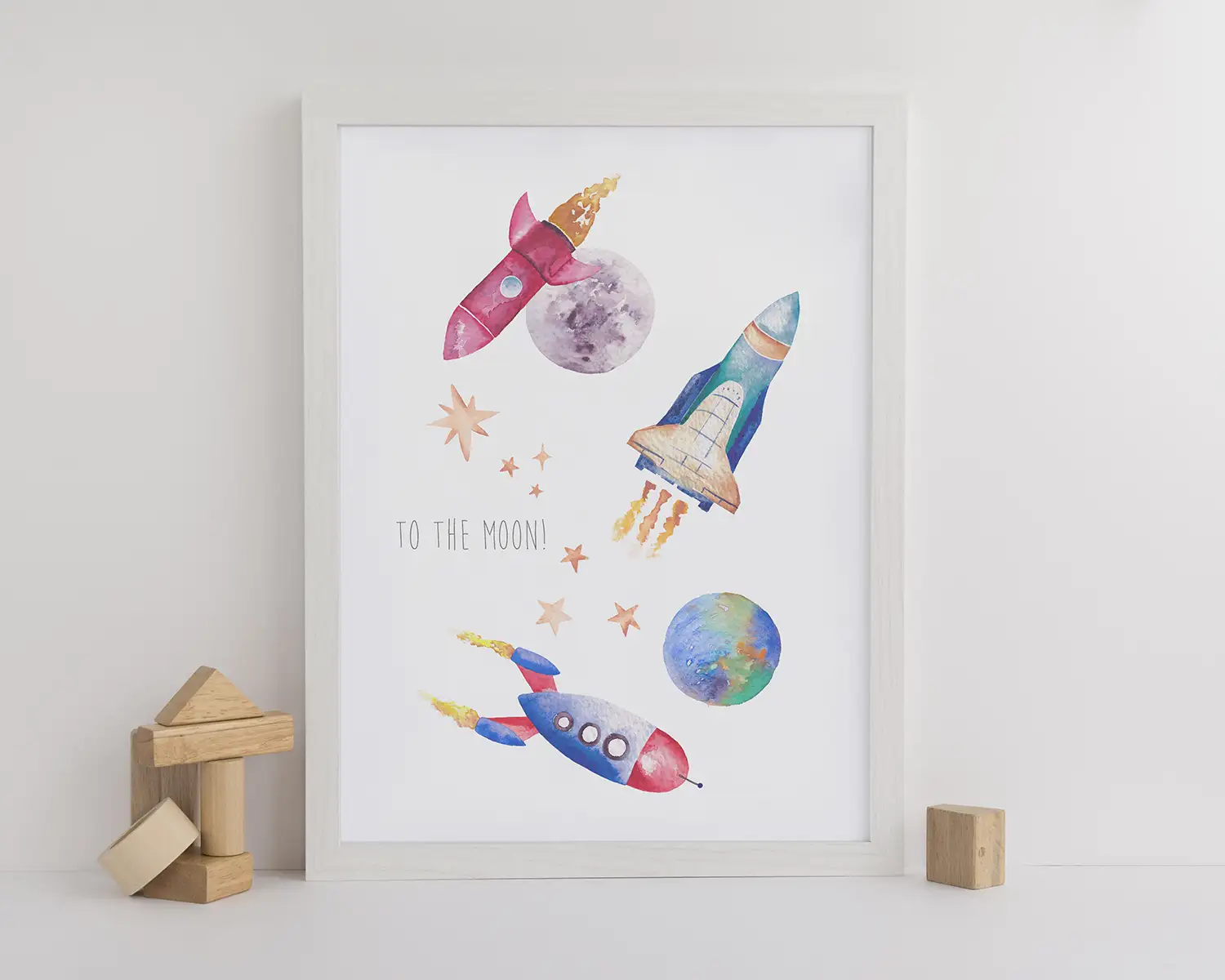 Rockets Art Print