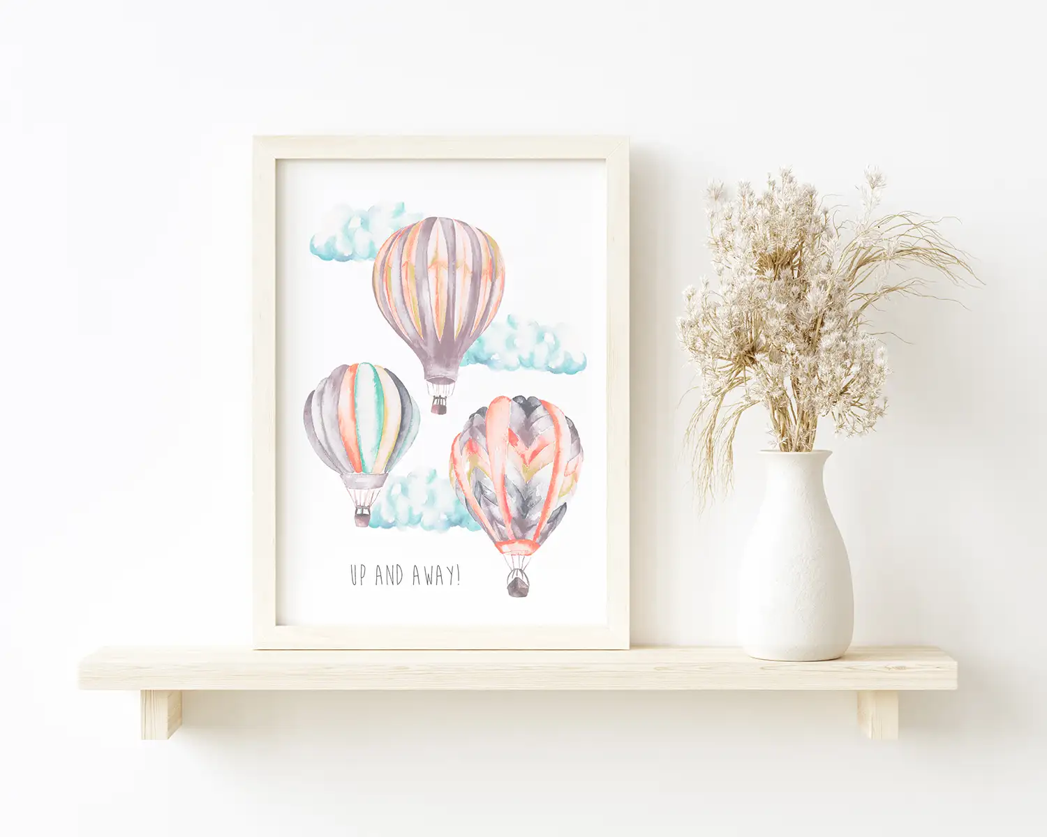 Hot Air Balloon Art Print