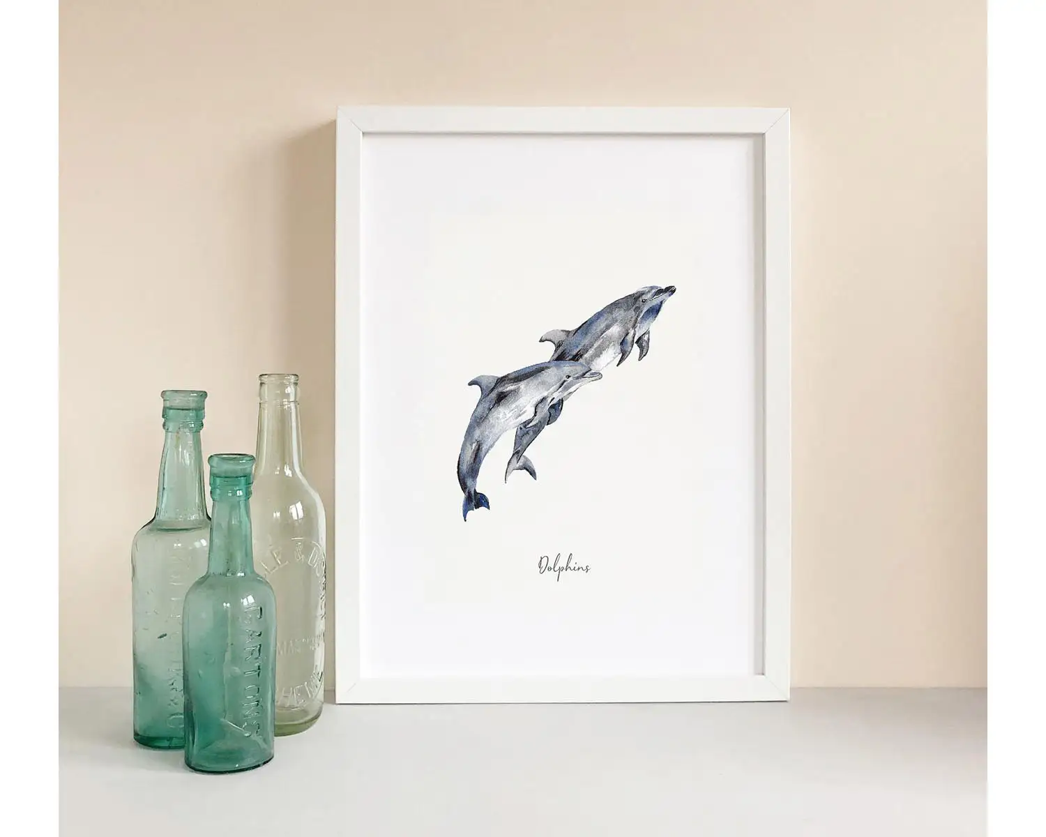 Dolphns Art Print