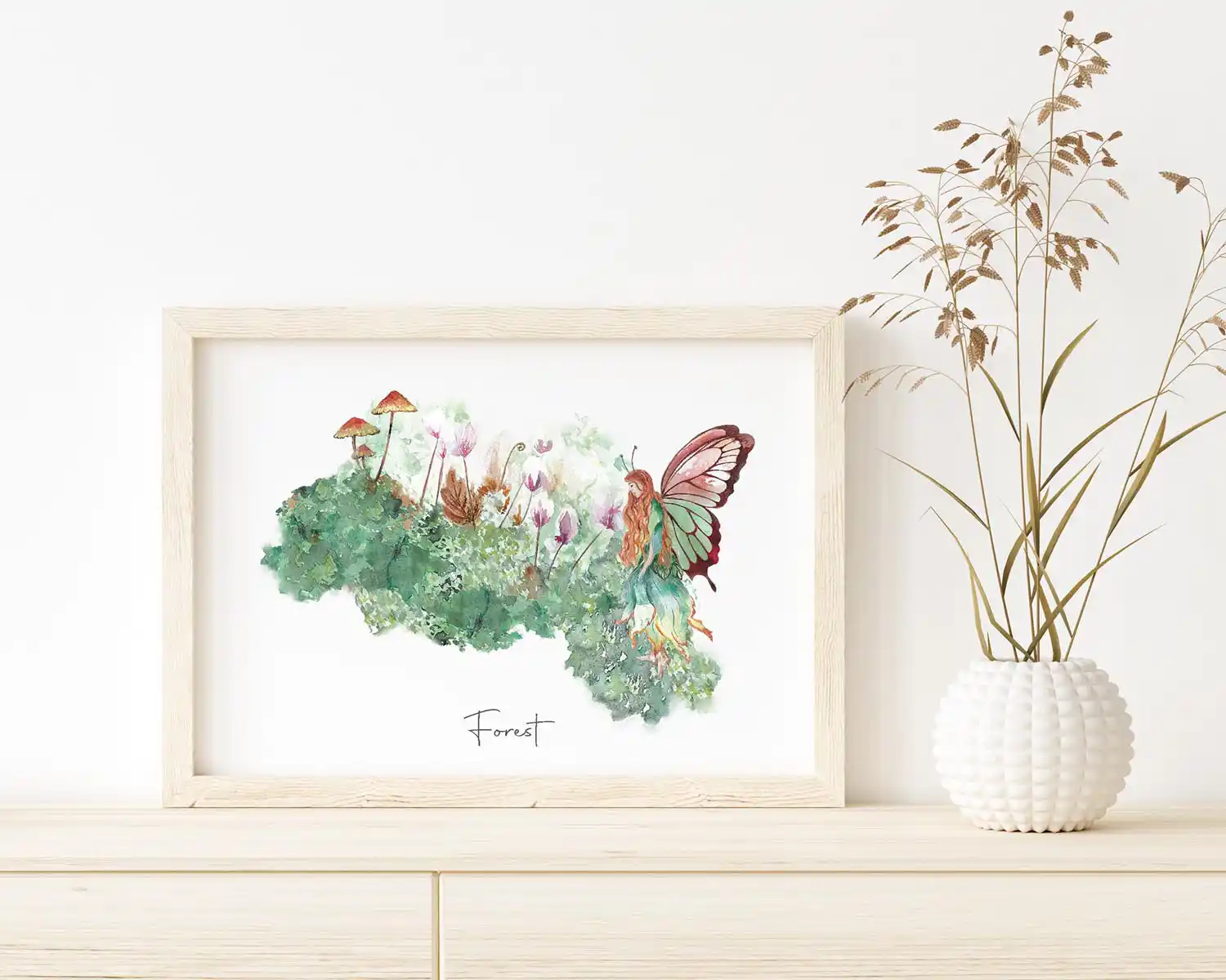 Forest Fairy Art Print