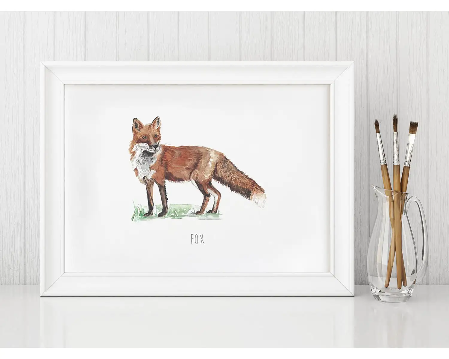 Fox Art Print