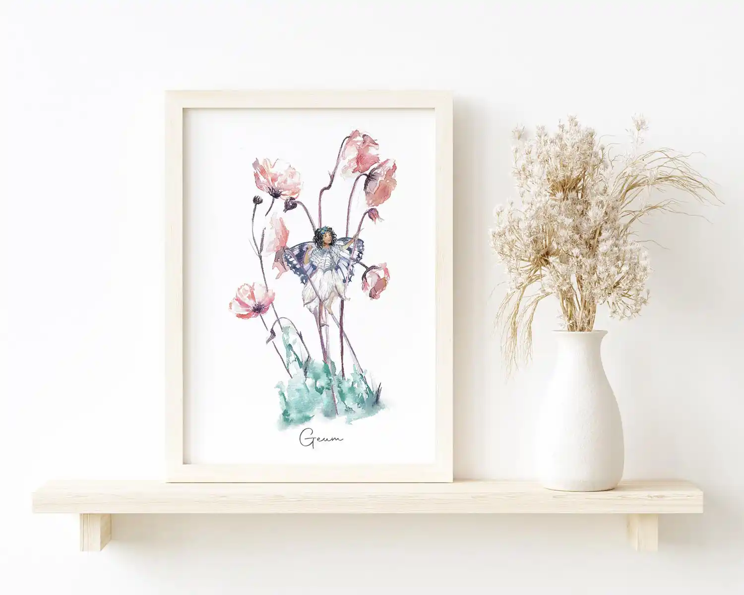 Geum Fairy Art Print