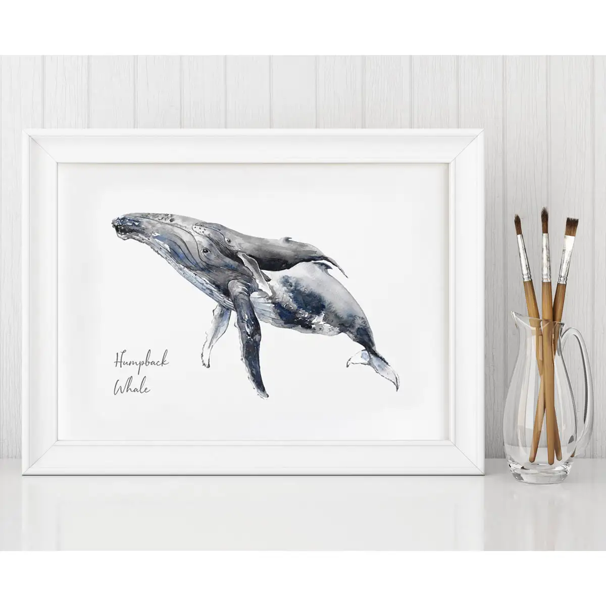 Humpback Whale Art Print