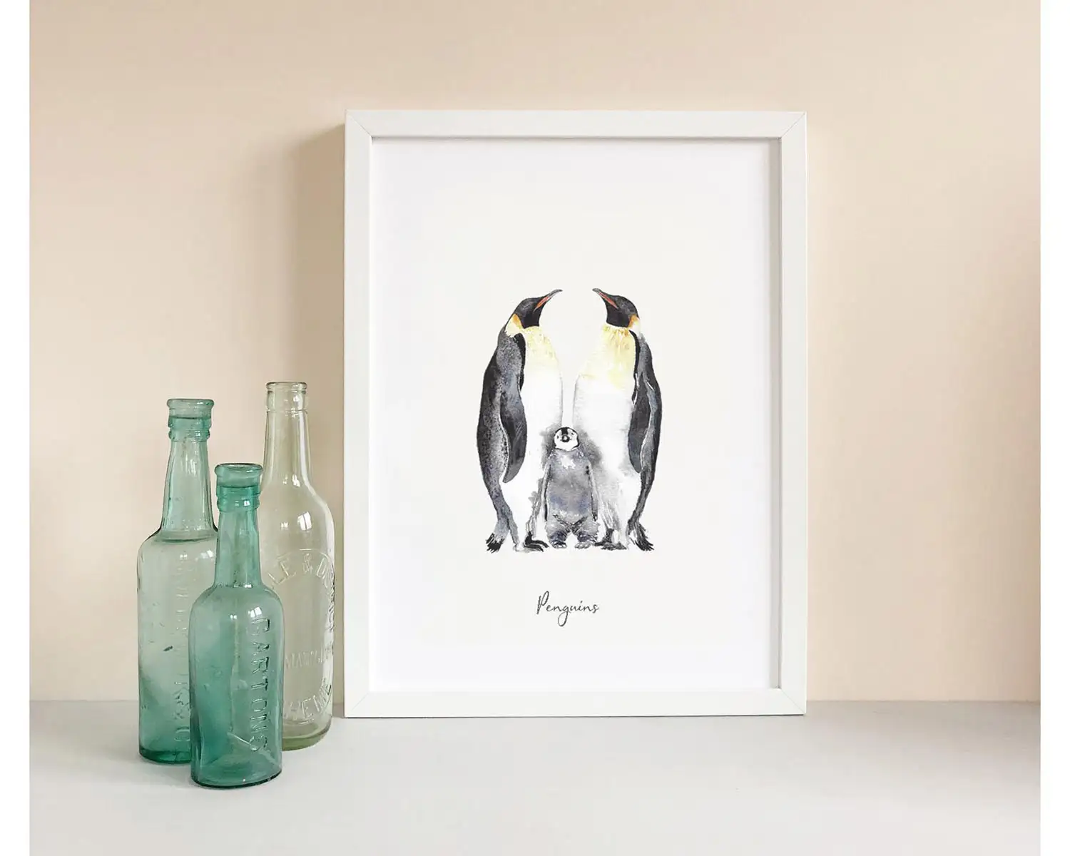 Penguins Art Print