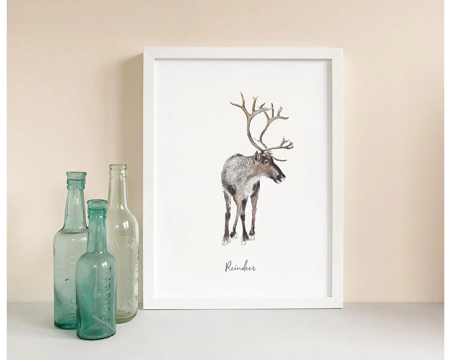 Reindeer Art Print