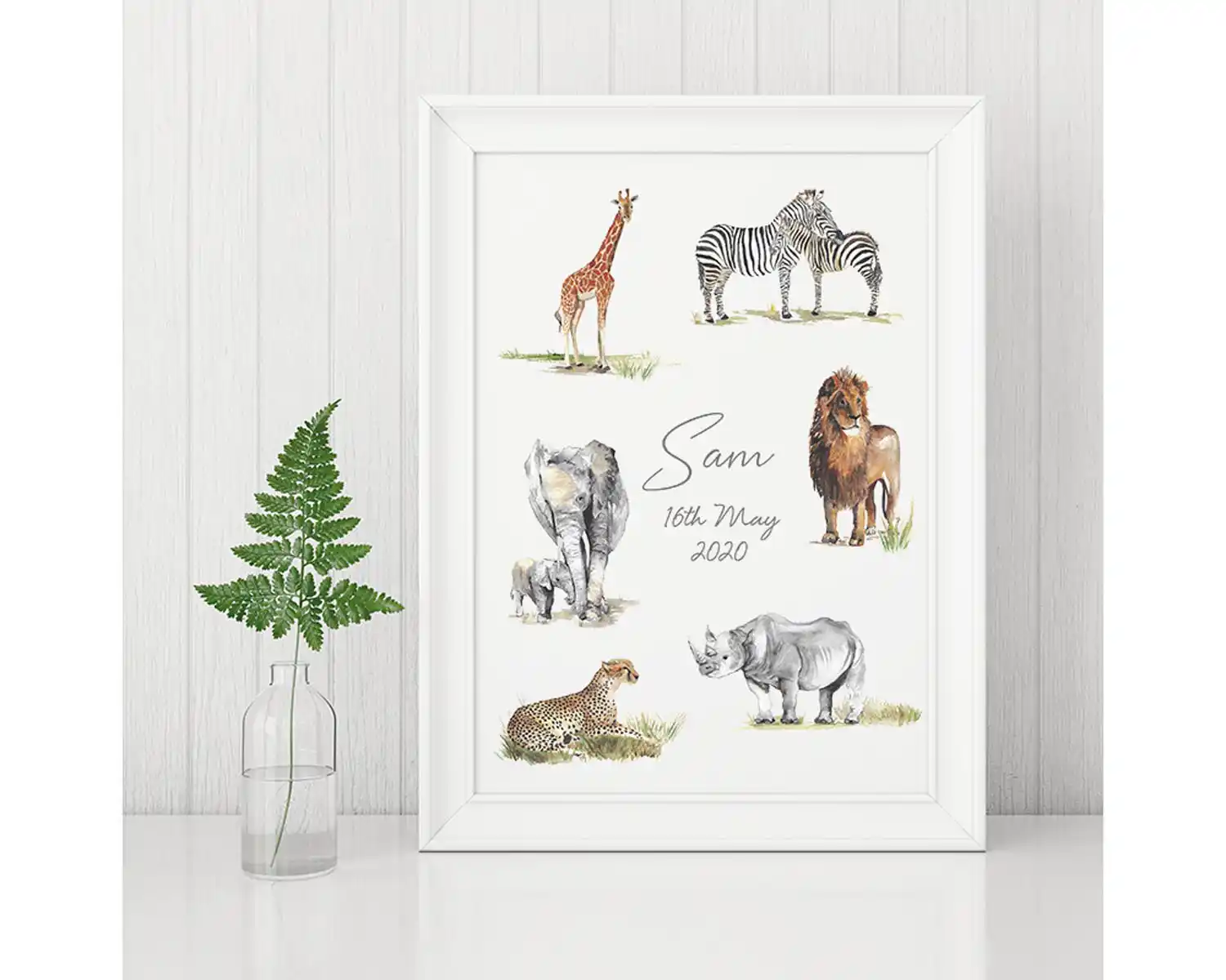 Safari Art Print