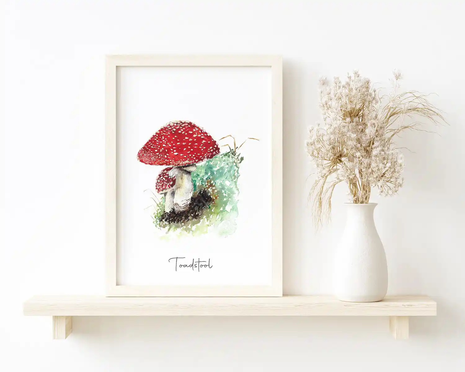 Toadstool Art Print