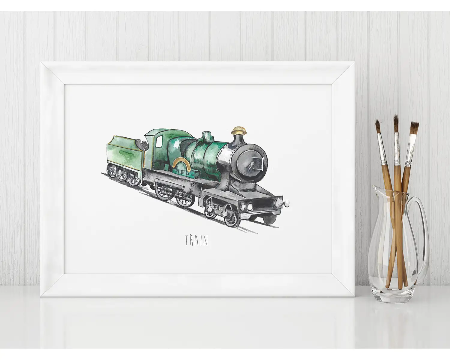 Train Art Print