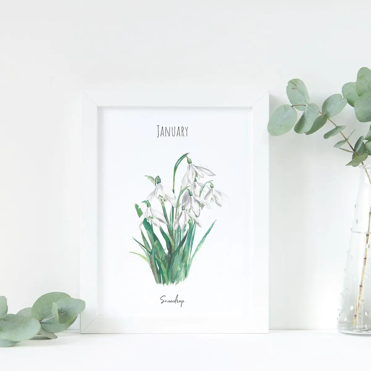 January-birthflower-artprint