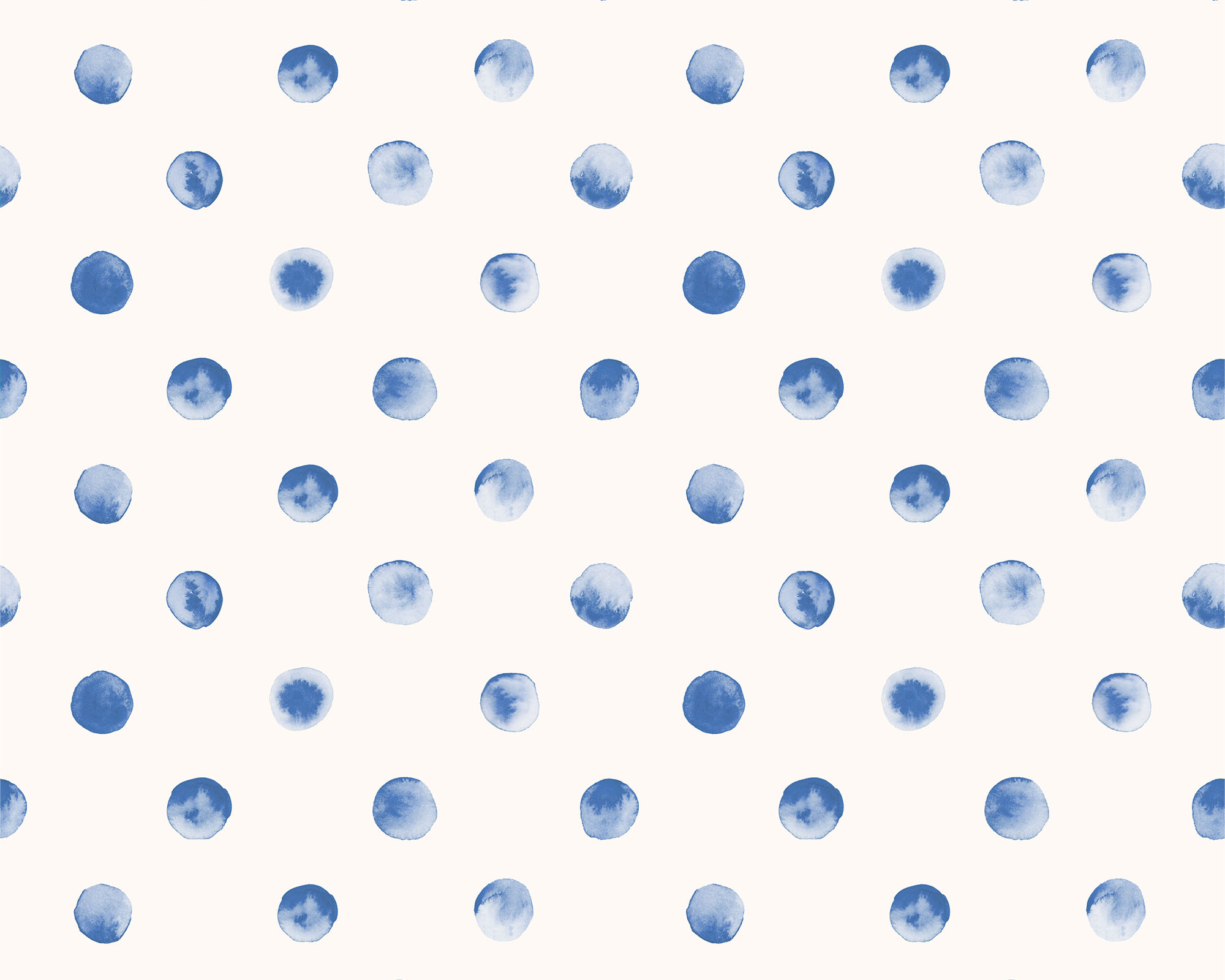 Inkdrop Fabric - Blue