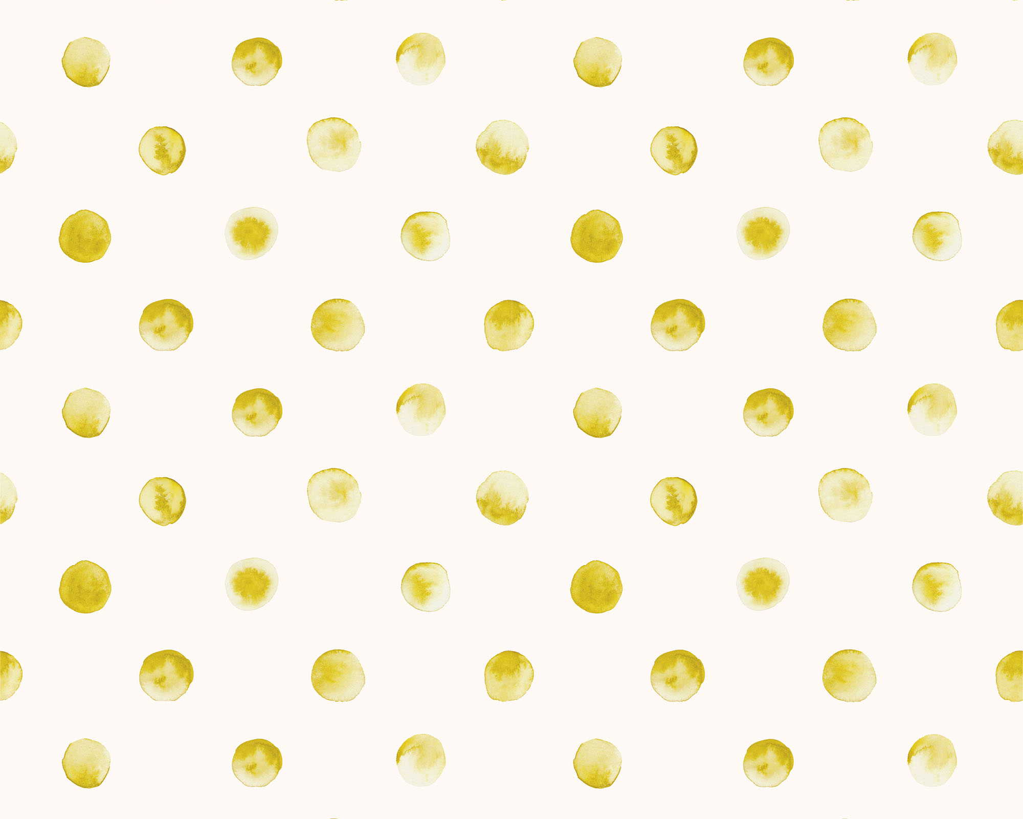 Inkdrop Fabric - Lemon