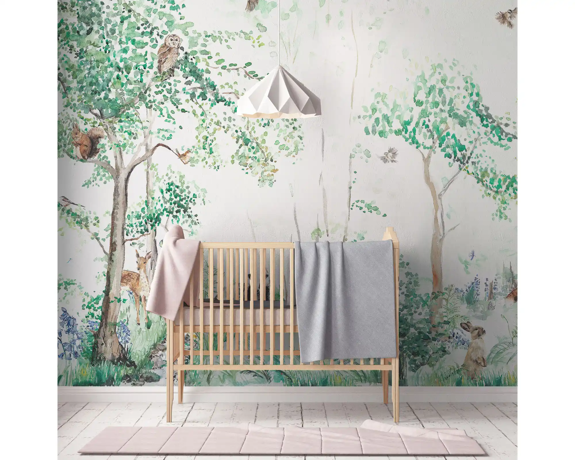 Woodland Mural Wallpaper2