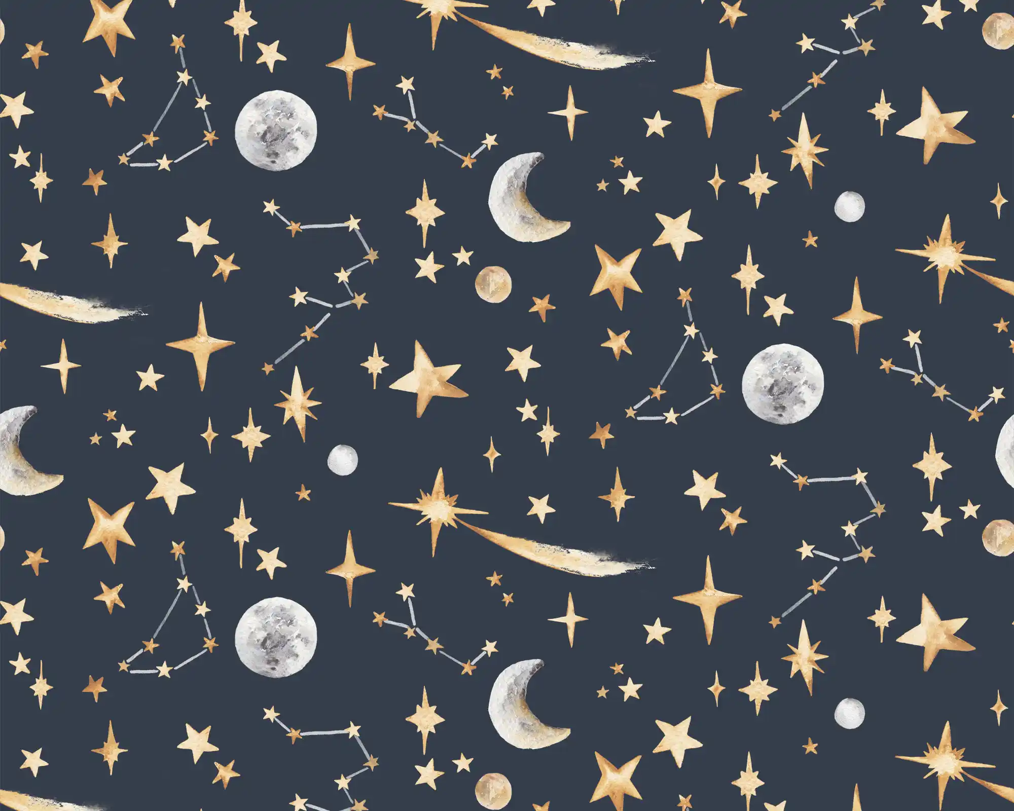 Stars Wallpaper in Midnight1