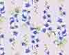 Hollyhocks Fabric - Fuchsia coplourway 0