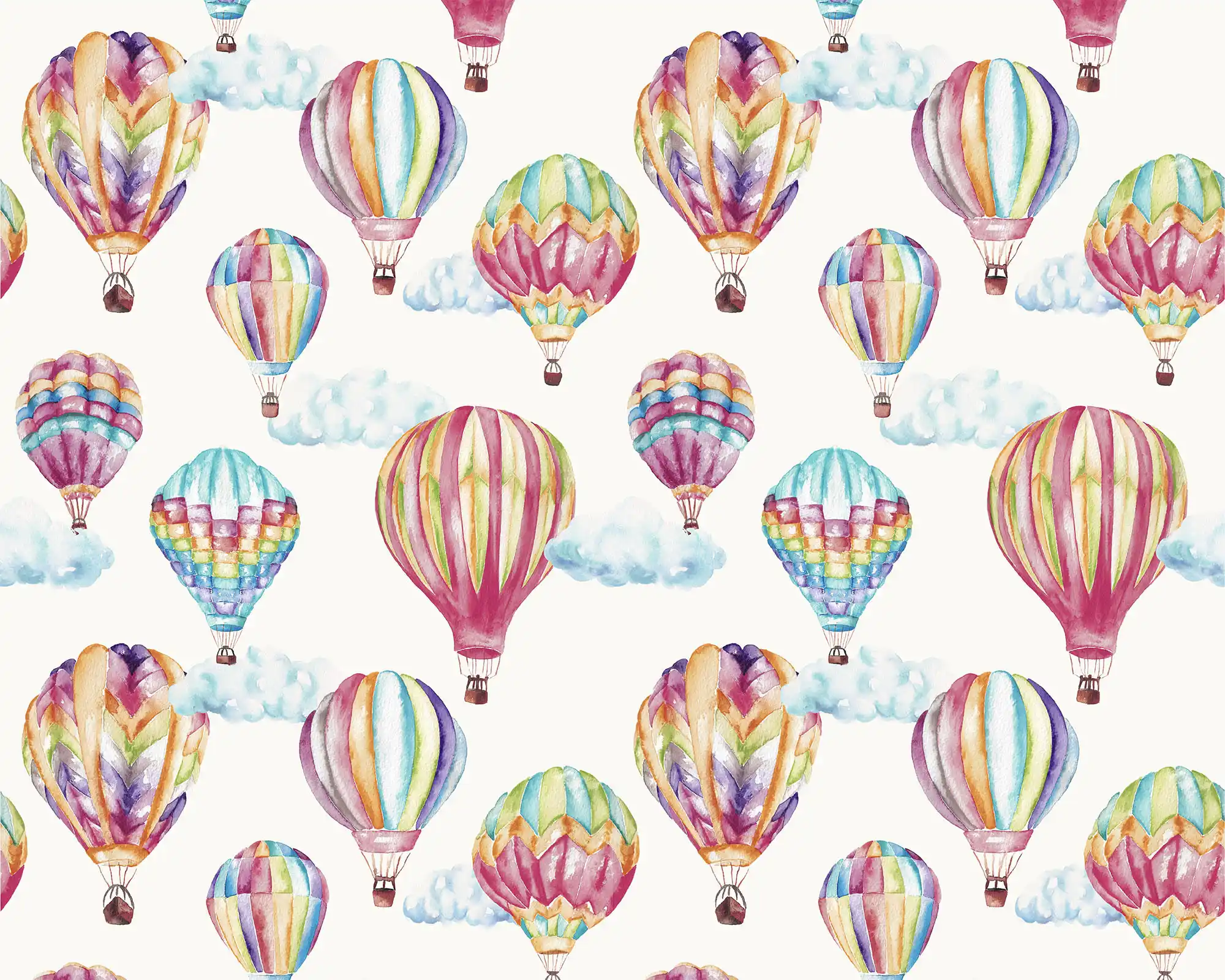 Hot Air Balloons Fabric