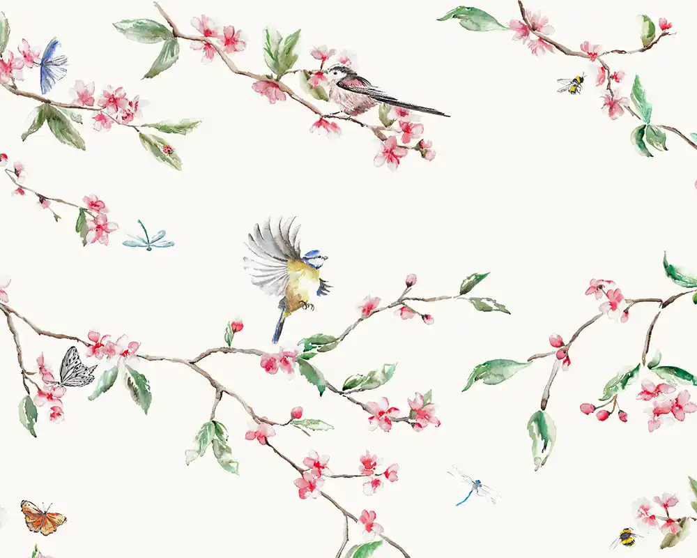 Blossom Bird Fabric