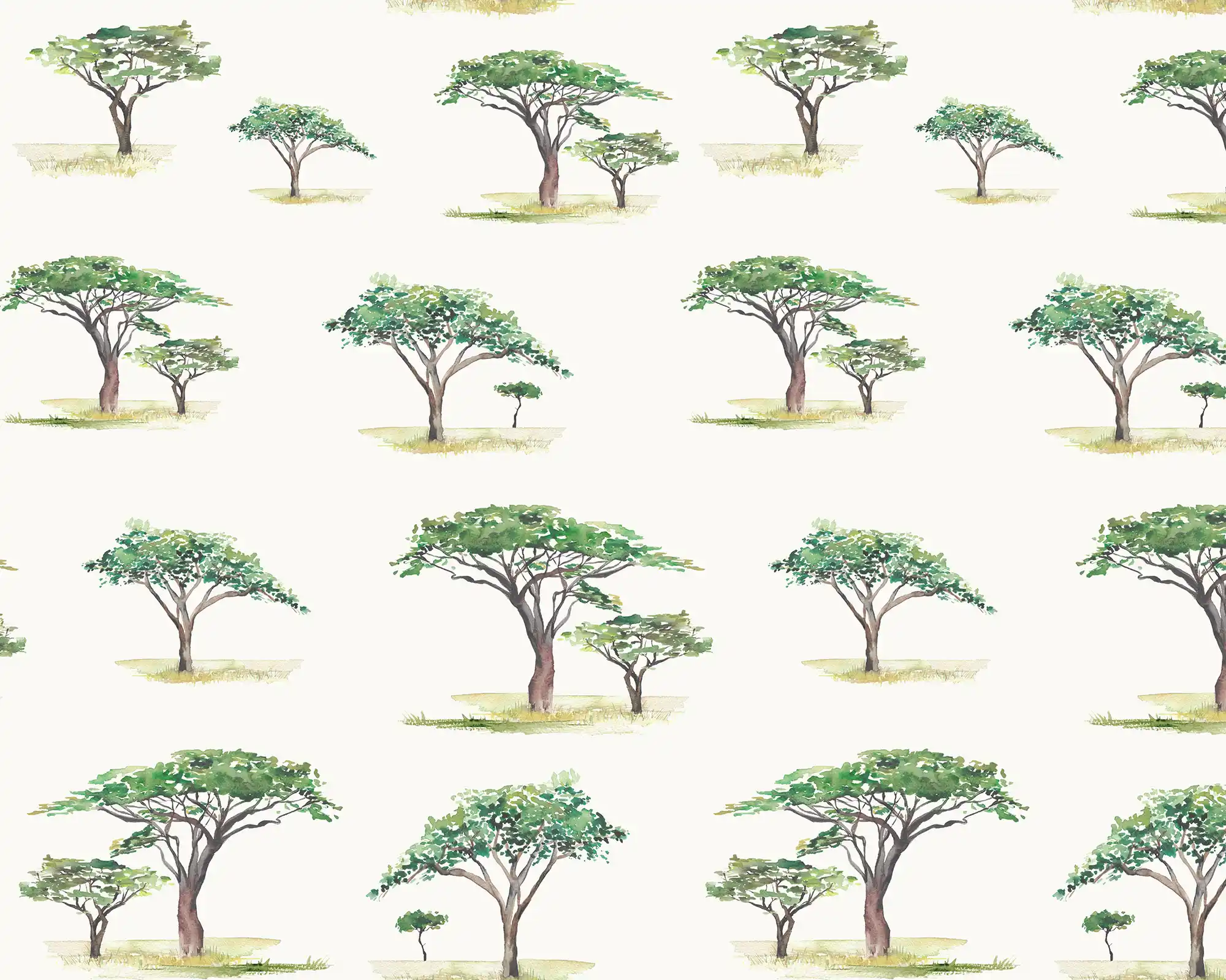 Savannah Trees Fabric