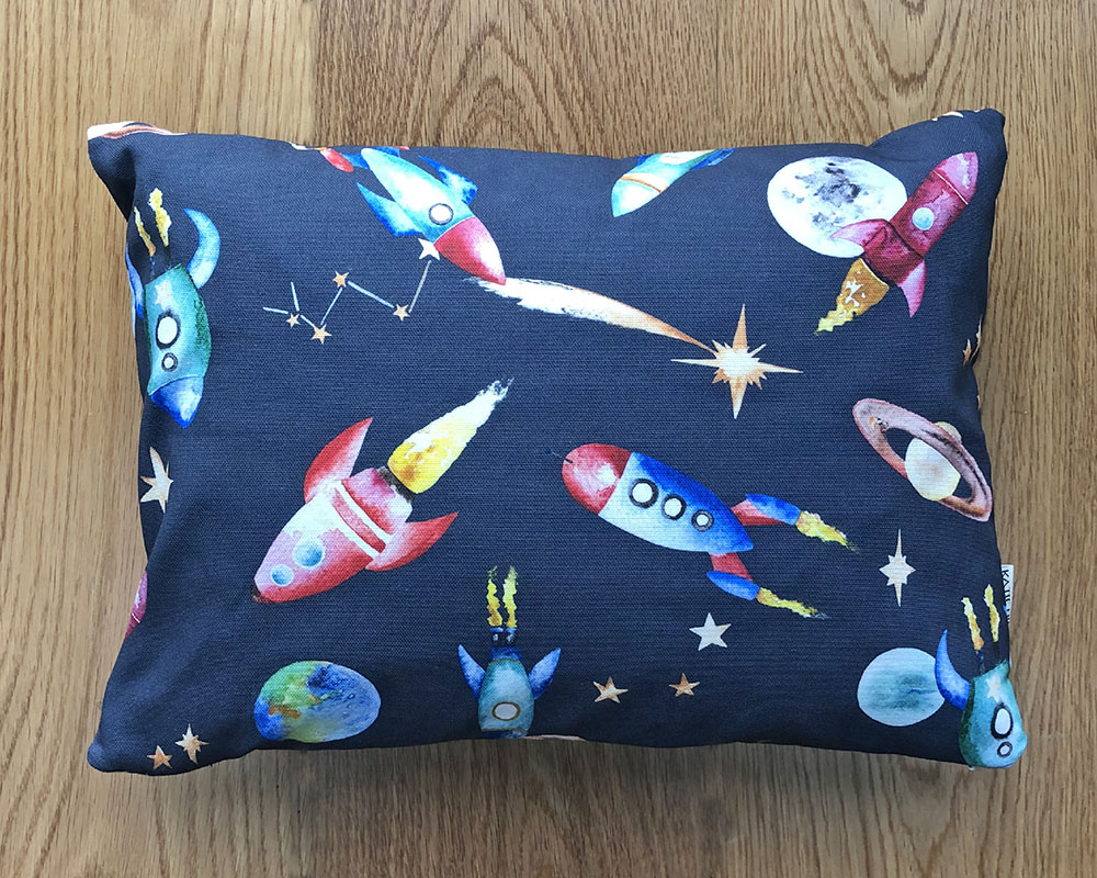 Rockets Midnight Small Cushion