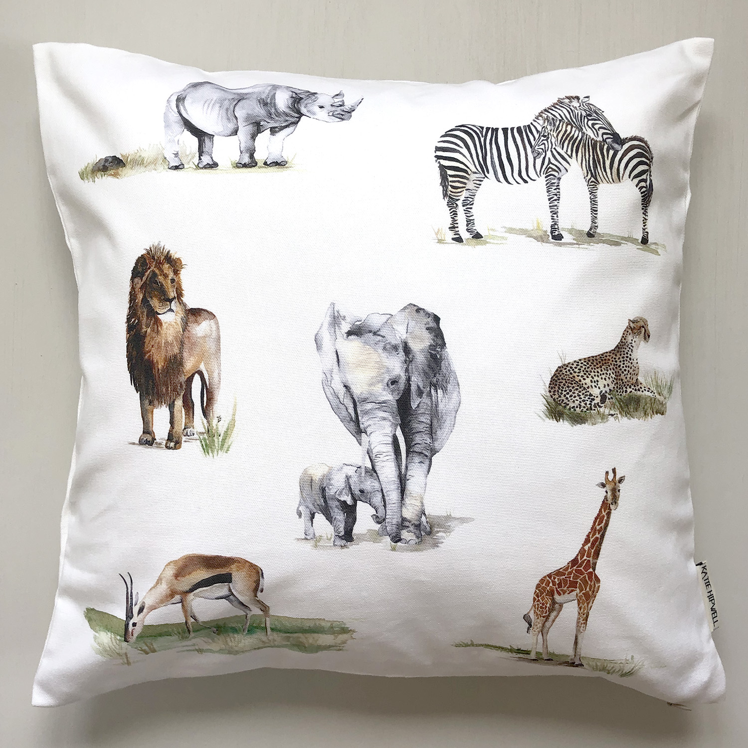 Safari Ivory Cushion