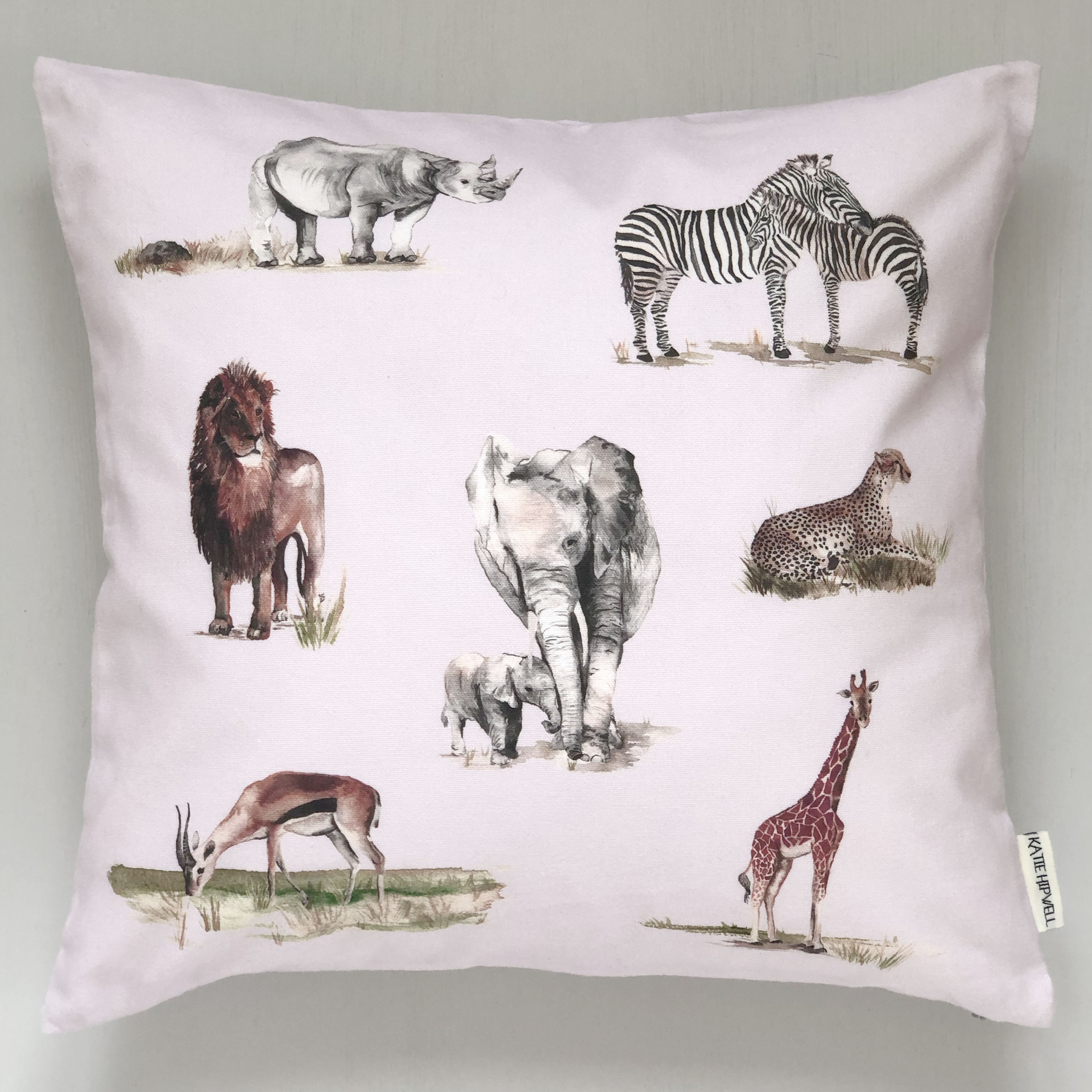 Safari Pink Cushion